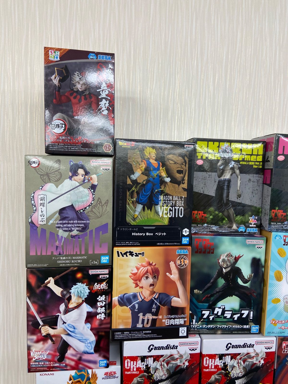 ジャンプ フィギュア まとめ 計19点 ダンダダン多め 鬼滅の刃 銀魂