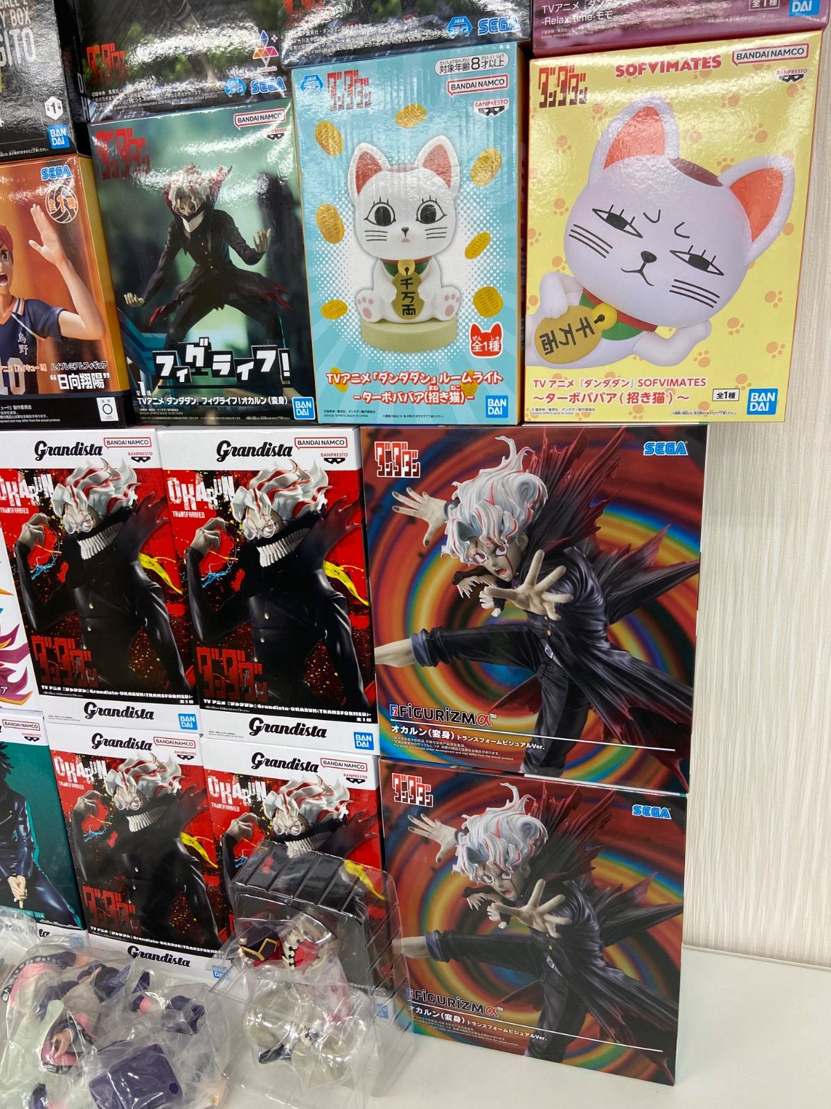 ジャンプ フィギュア まとめ 計19点 ダンダダン多め 鬼滅の刃 銀魂