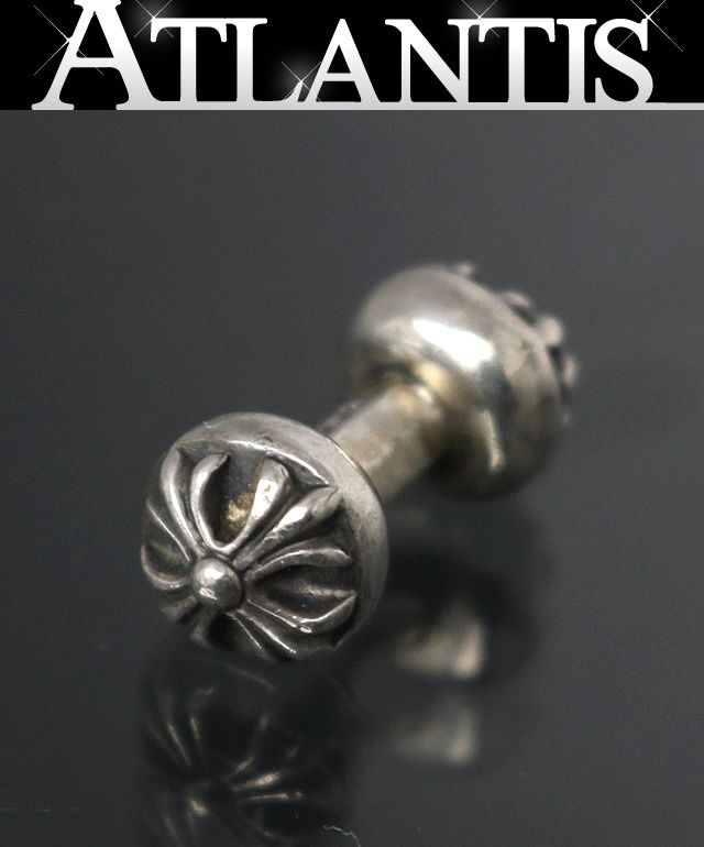 CHROME HEARTS 銀座店 クロムハーツ カフス バーベル メンズ シルバー