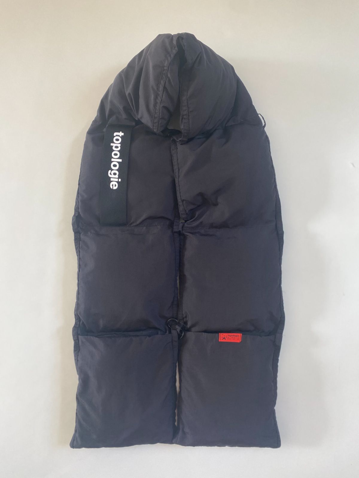 topologie マフラー Puffer Scarf トポロジー ブラック - メルカリ