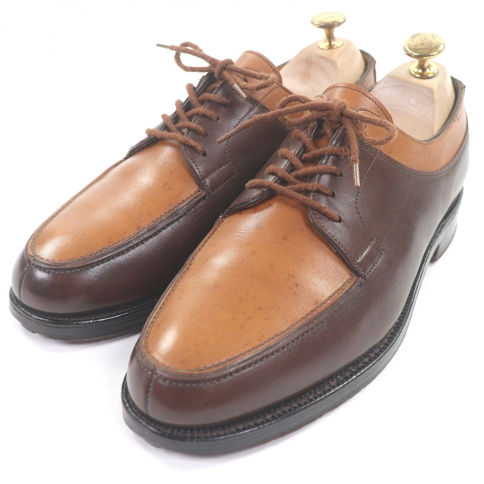 ドンドン見直し】良品□John Lobb ジョンロブ レザー レースアップ