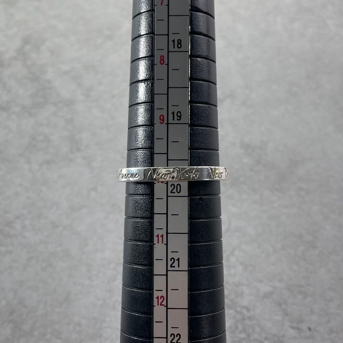 ティファニー 22号 ニューヨーク ノーツ ナロー リング P152fe 【公式 