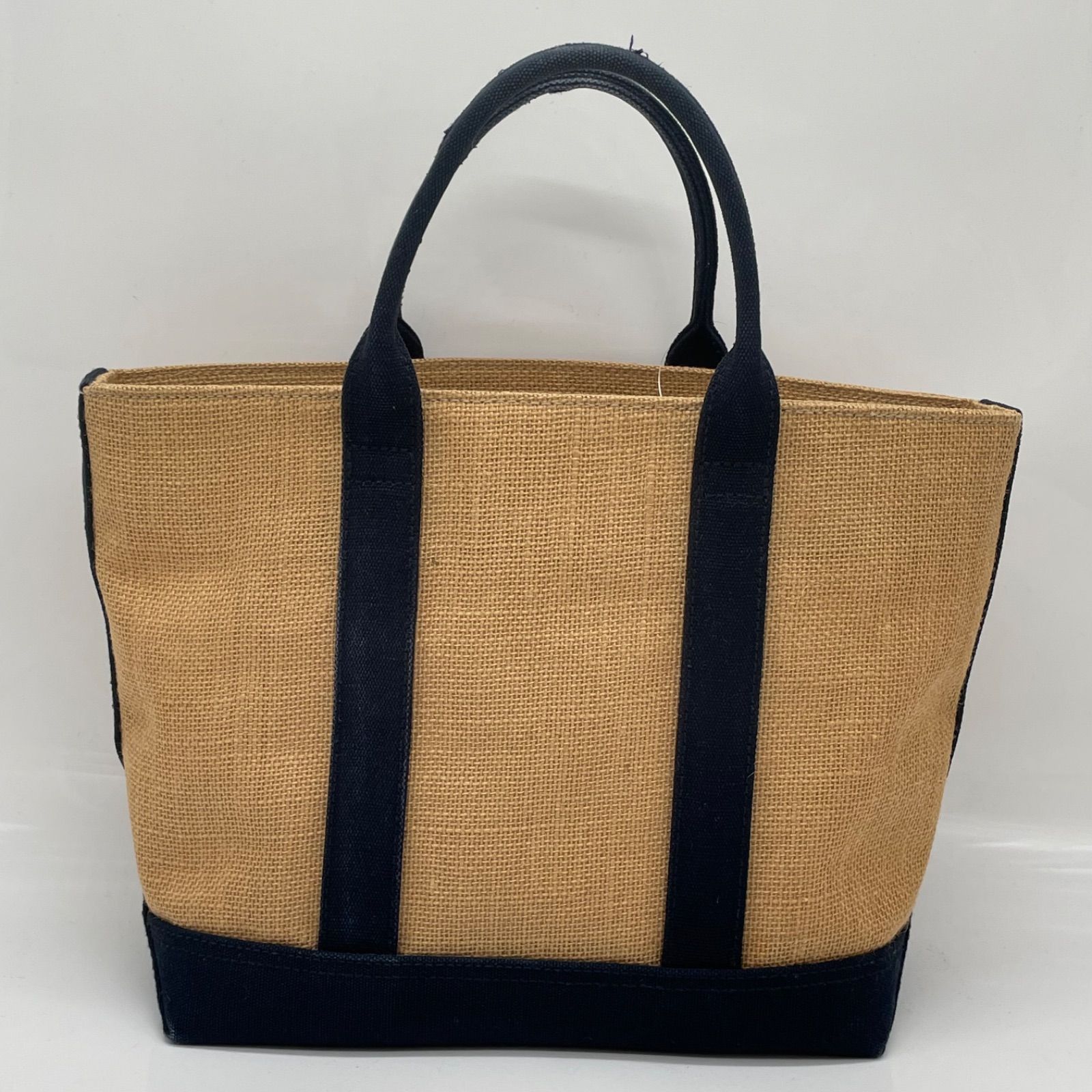 BN7677□Ralph Lauren 麻 リネン トートバッグ ビッグポニー - メルカリ