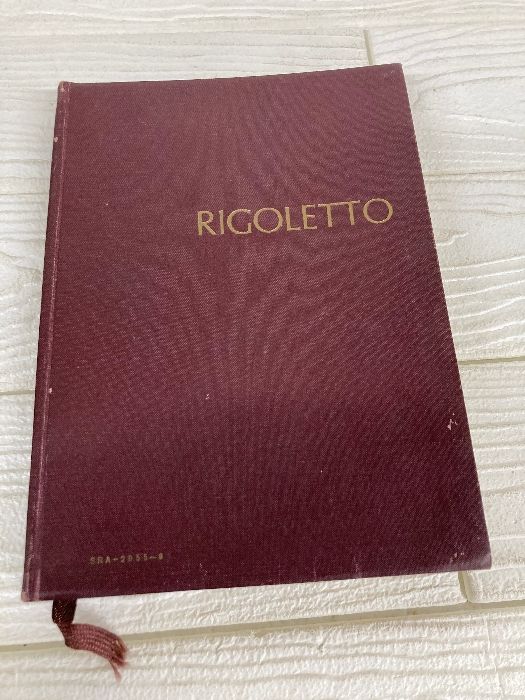 楽譜 ヴォーカルスコア RIGOLETTO ヴェルディ 歌劇 リゴレット - メルカリ