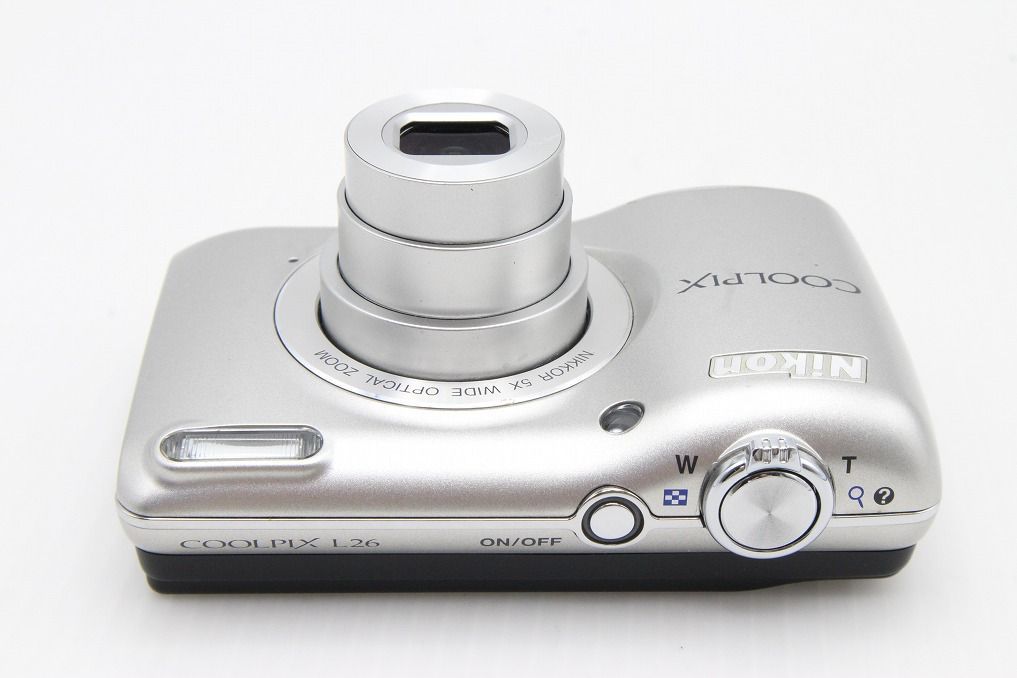 Nikon ニコン COOLPIX L26 コンパクトデジタルカメラ シルバー