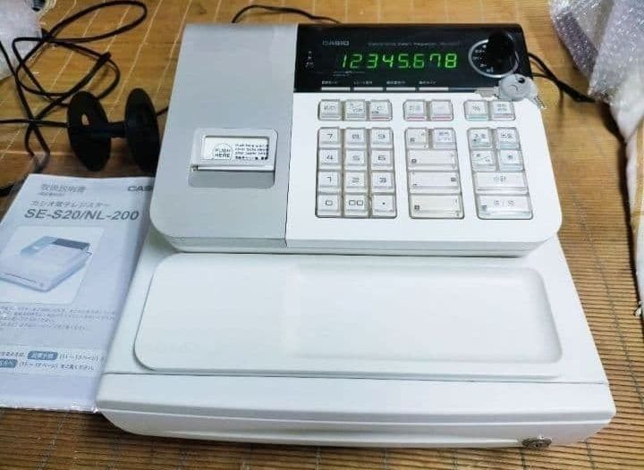 カシオレジスター SE-S20/NL200 人気機種 送料無料 544123 - メルカリ