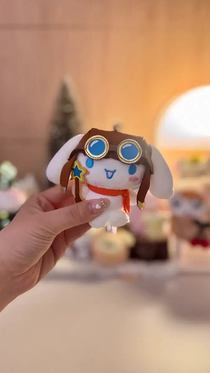 サンリオピューロランド パイロット シナモロール ぬいぐるみ