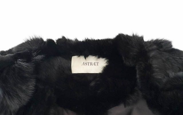 アストラット ASTRAET レッキス ラビット ファー 毛皮 ベスト ジレ