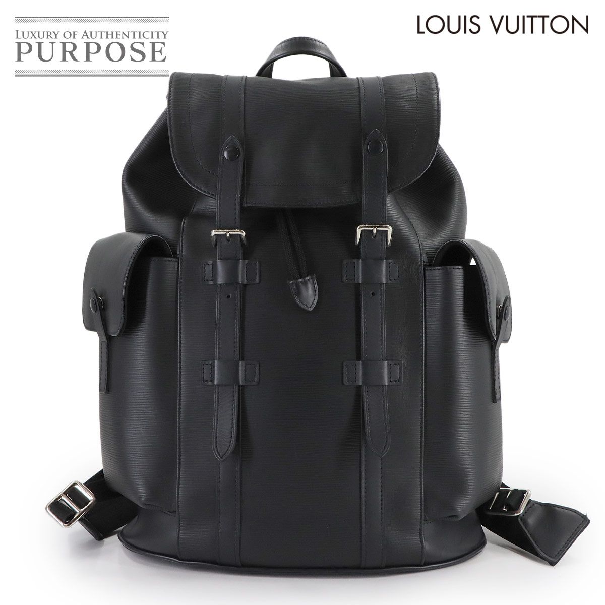 美品 ルイ ヴィトン LOUIS VUITTON エピ クリストファー PM バック 
