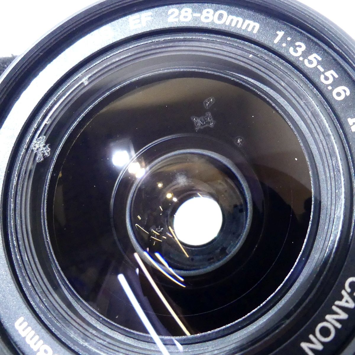 Canon キヤノン EOS 55 + EF 28-80mm f3.5-5.6 IV フィルム一眼 オート