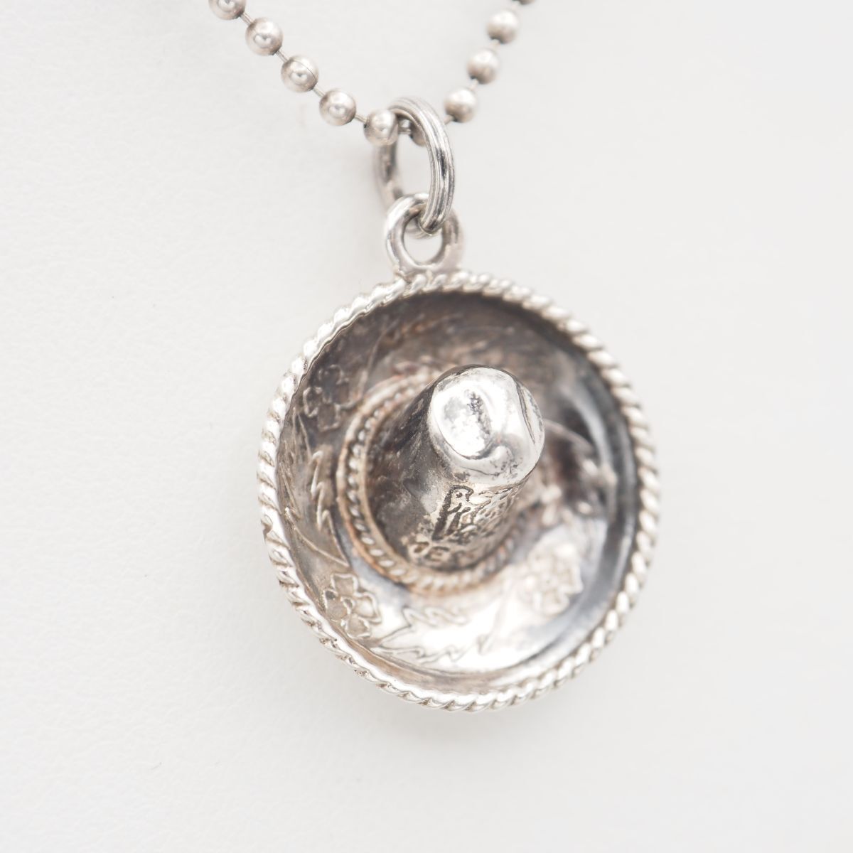 M837 ヴィンテージ ペンダント トップ メキシカンハット ソンブレロ