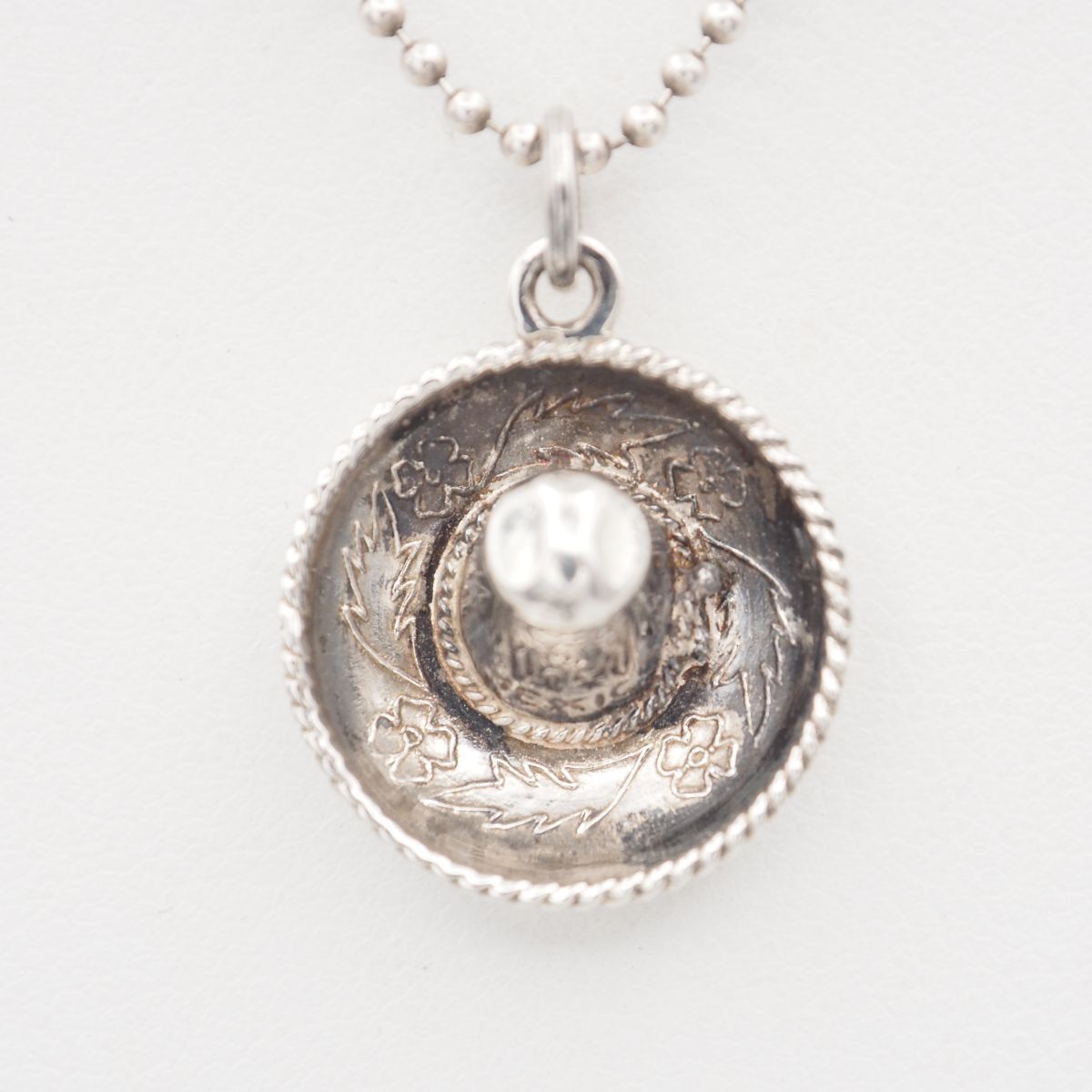 M837 ヴィンテージ ペンダント トップ メキシカンハット ソンブレロ