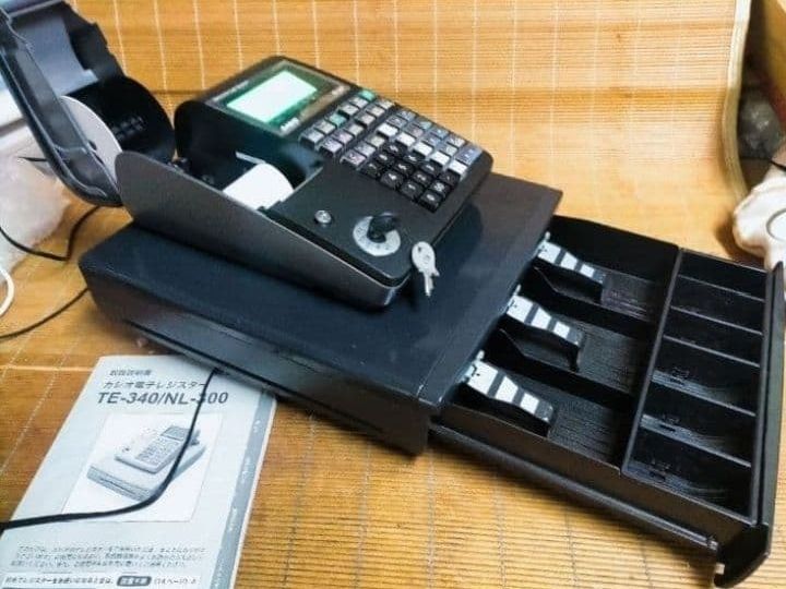 カシオレジスター TE-340/NL300 フル設定無料 066550 - メルカリ