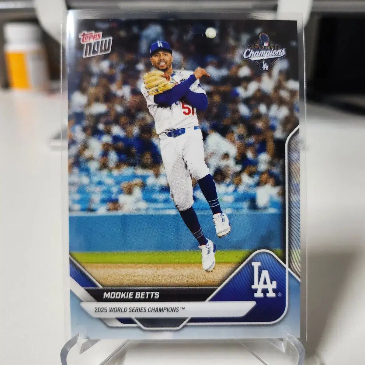 LA ドジャース ムーキー・ベッツ 2025 TOPPS NOW WS 優勝記念カード 0 