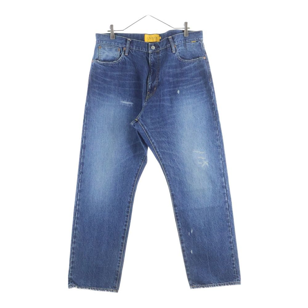 UNION (ユニオン) 22AW ワイド デニム パンツ インディゴ FA22‐001 