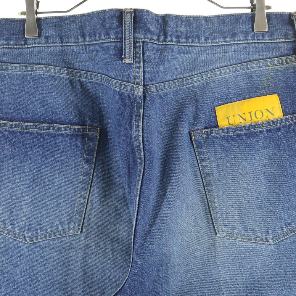 UNION (ユニオン) 22AW ワイド デニム パンツ インディゴ FA22‐001 