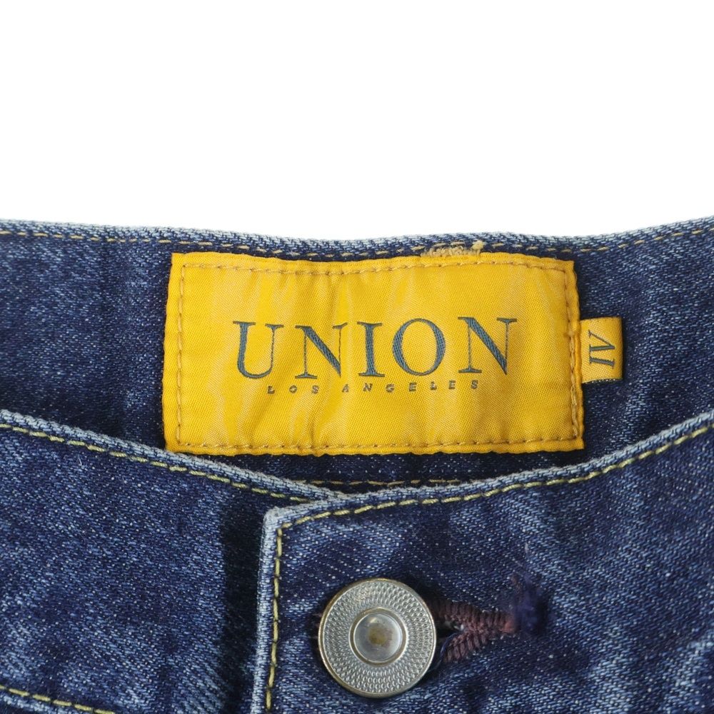 UNION (ユニオン) 22AW ワイド デニム パンツ インディゴ FA22‐001 