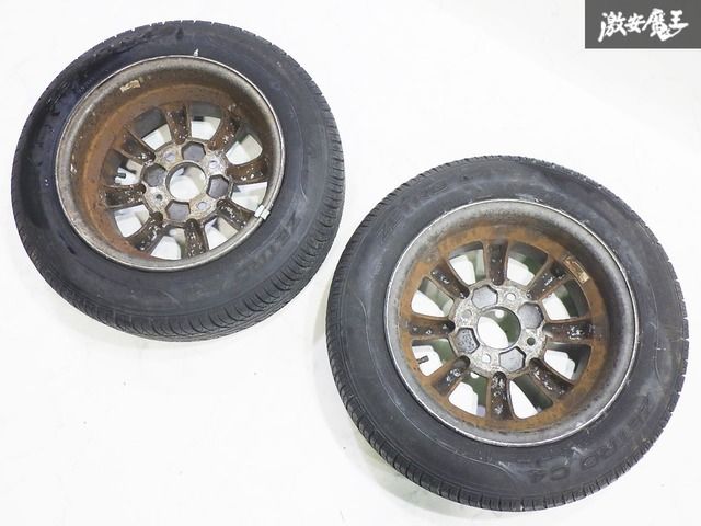 車・バイク・自転車 ○WATANABE/ワタナベ 14インチ 6.5J 4H 4穴 PCD114.3 8