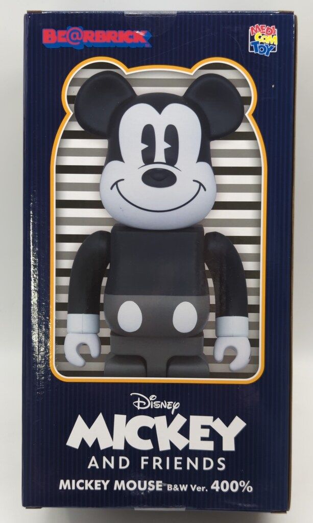 おもちゃ MEDICOMTOY BE@RBRICK MICKEY MOUSE B＆W Ver. 400% 【公式通販】