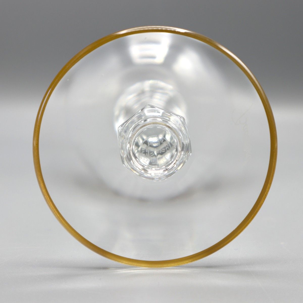 希少/美品 Baccarat オールドバカラ 草花文ワイングラス 4客セット