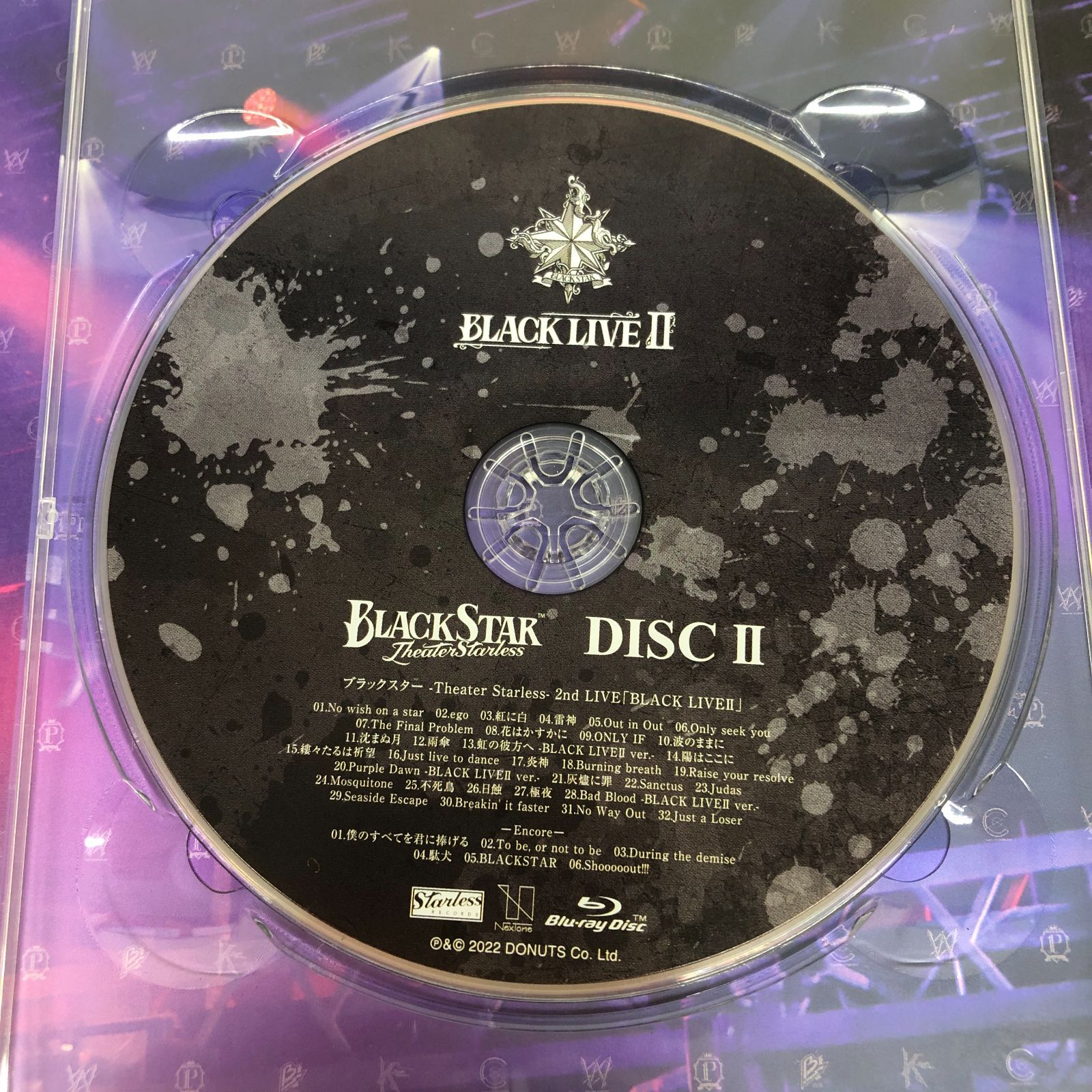 ブラックスター -Theater Starless- 2nd LIVE「BLACK LIVE II」＜初回