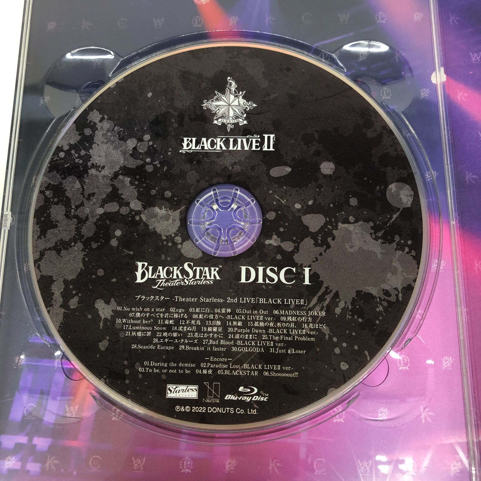 ブラックスター -Theater Starless- 2nd LIVE「BLACK LIVE II」＜初回