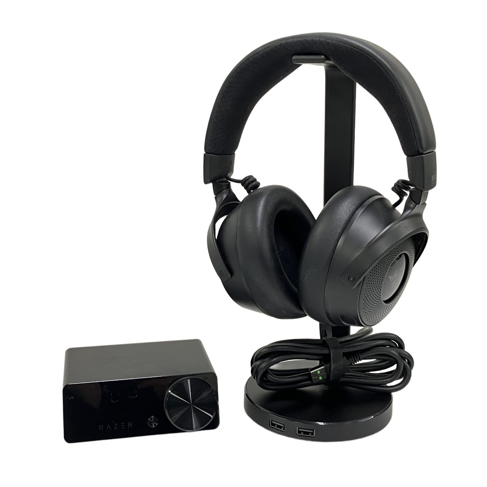 Razer Kraken V4 Pro + Base Station V2 Chroma Bundle セット