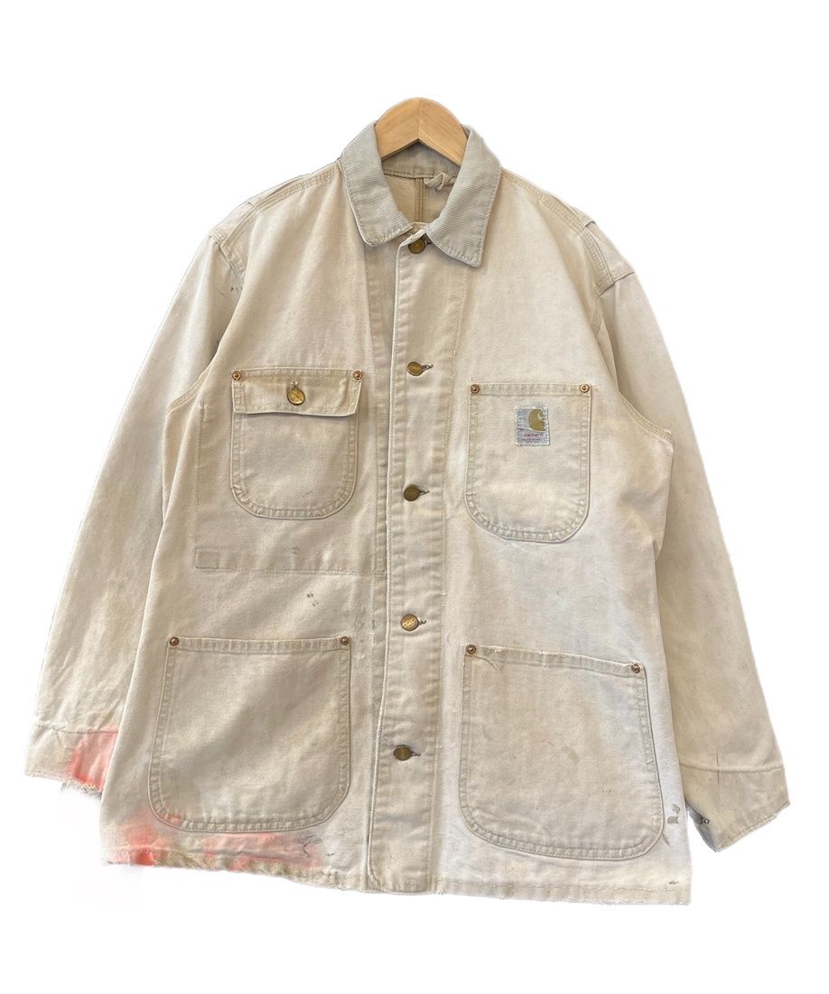 carharttミシガンチョア デトロイト70s USA製 サイズ38 カーハート Carhartt 70s 70's USA製 ミシガンチョアコート 襤褸
