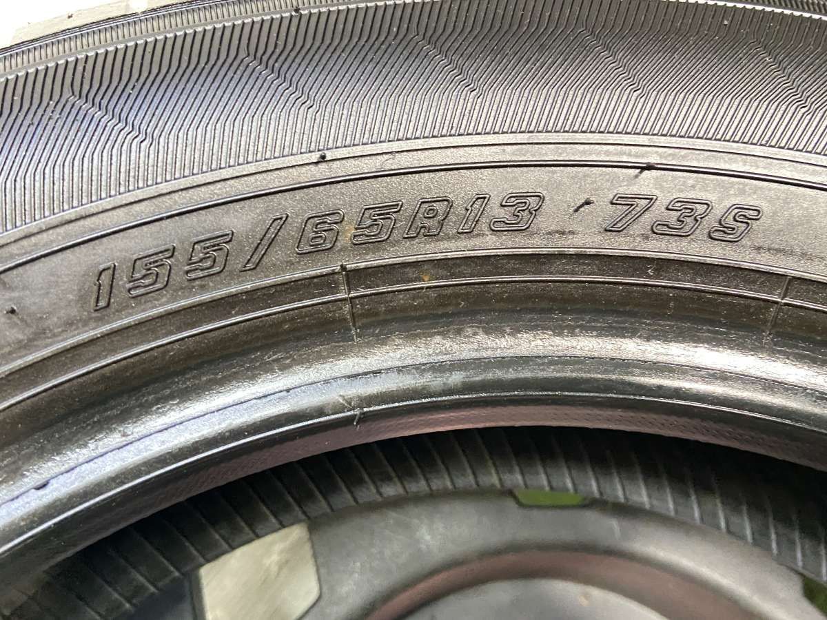 155/65R13 グッドイヤー エフィシエント グリップ ECO EG01 中古タイヤ