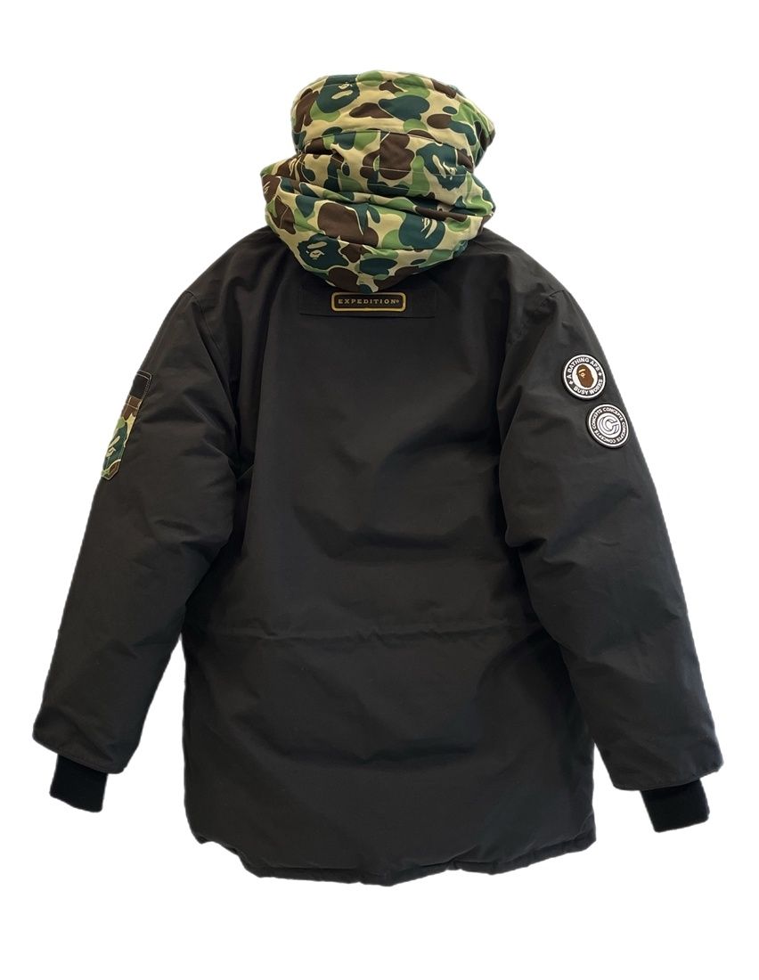 カナダグース CANADA GOOSE ×A BATHING APE 21AW EXPEDITION PARKA 猿