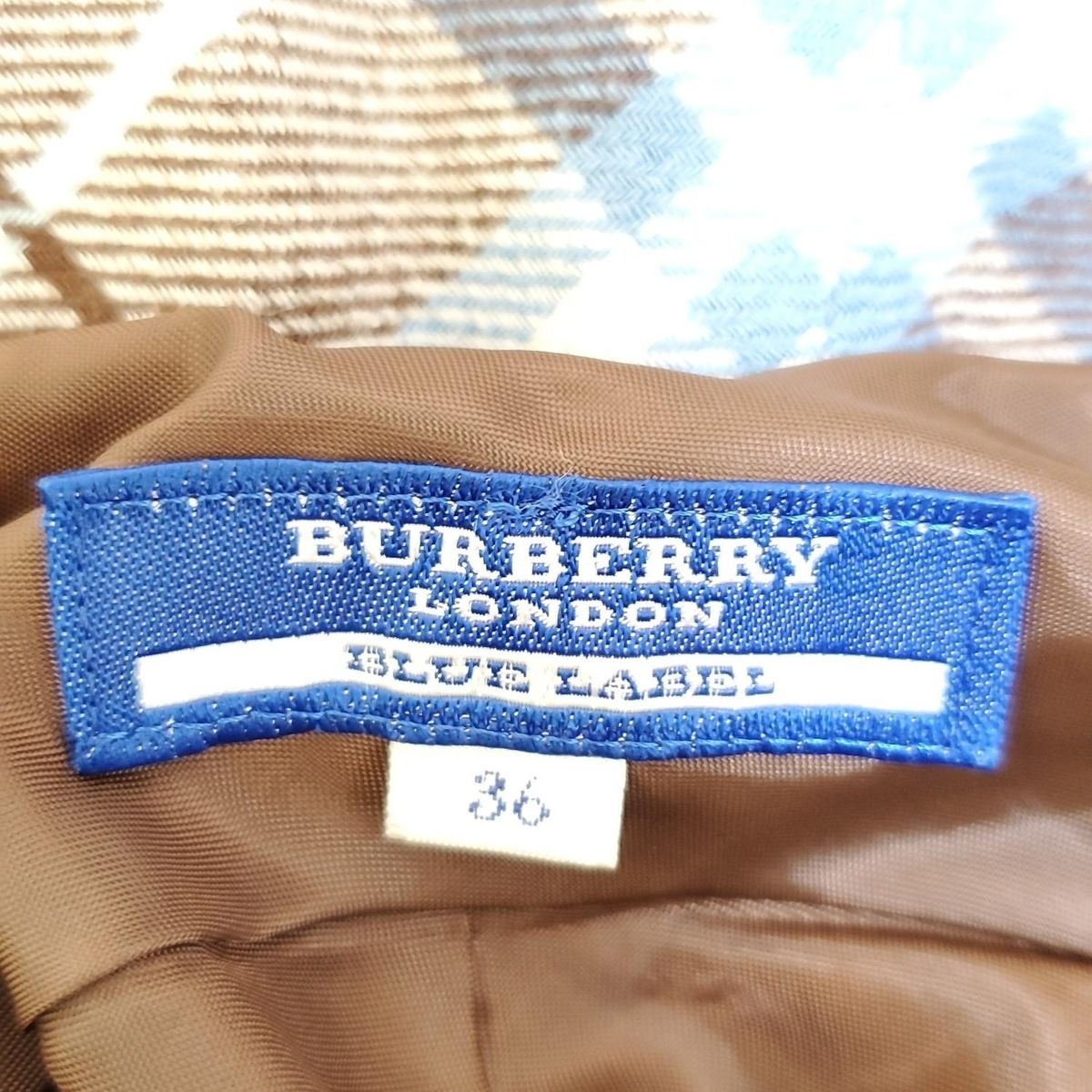 バーバリーブルーレーベル ワンピース サイズ36 S レディース美品