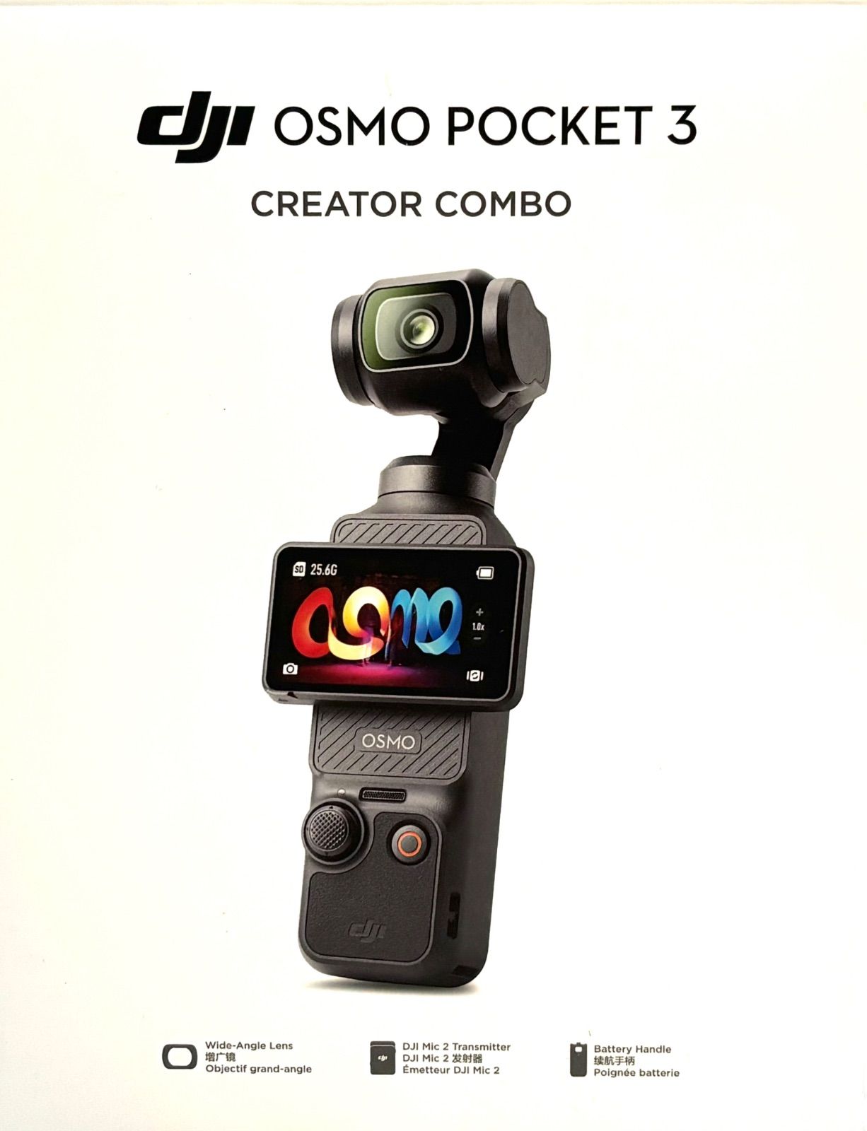 美品 美品 箱入 DJI OSMO -POCKET3 CREATOR COMBO vlogカメラ