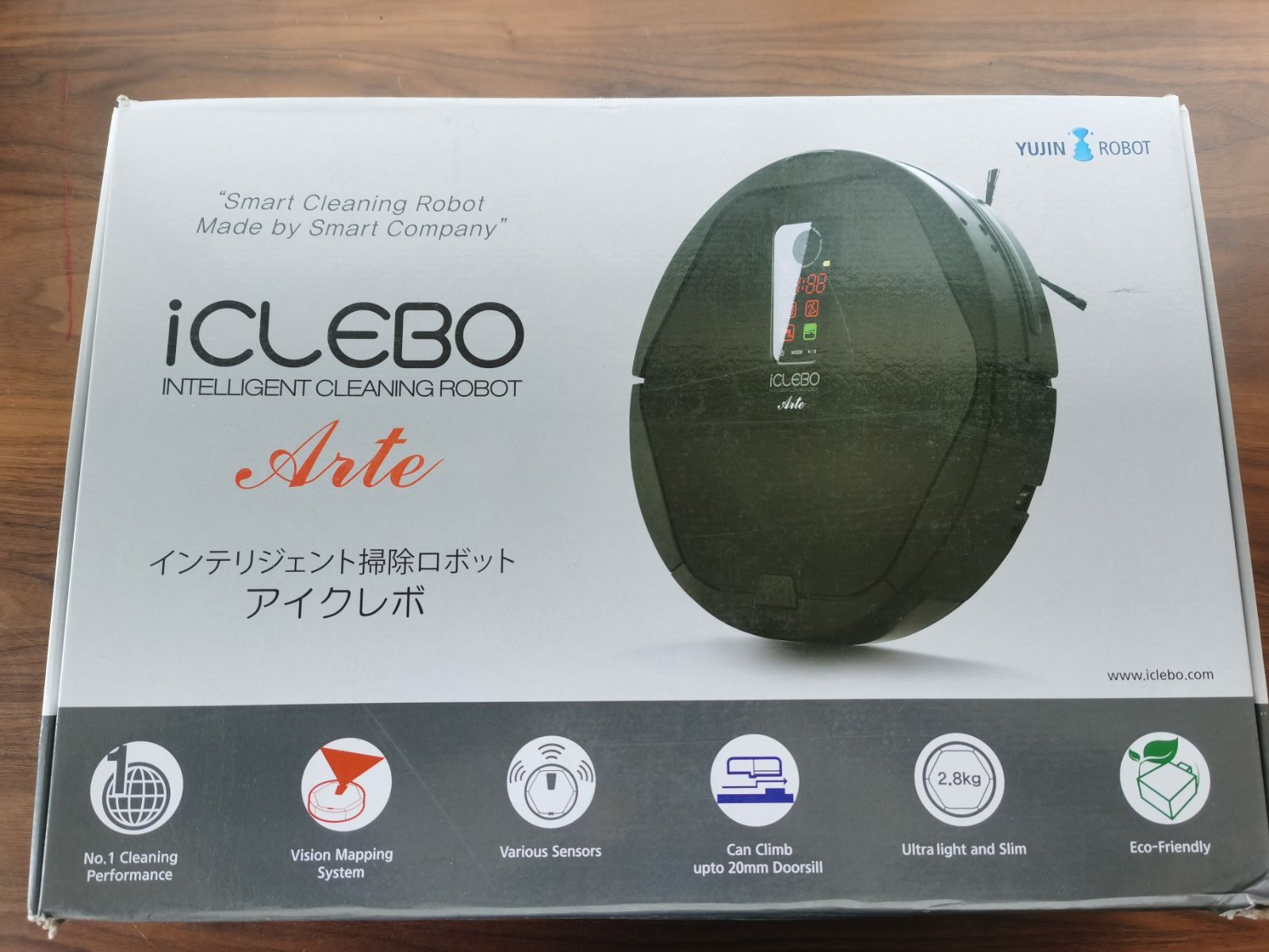 ICLEBO インテリジェント掃除ロボット - メルカリ