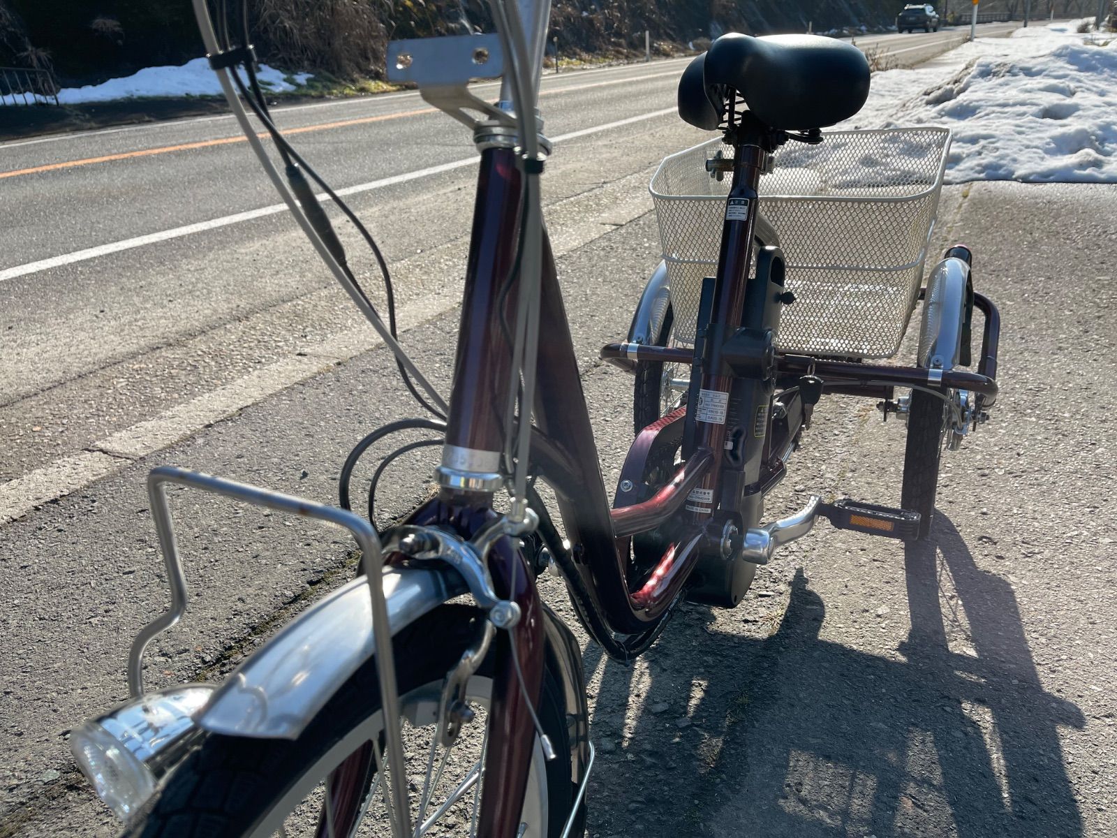 動作確認済 送料無料 ACTIVEPLUS電動アシスト三輪自転車 24V 5.8Ah 8.5