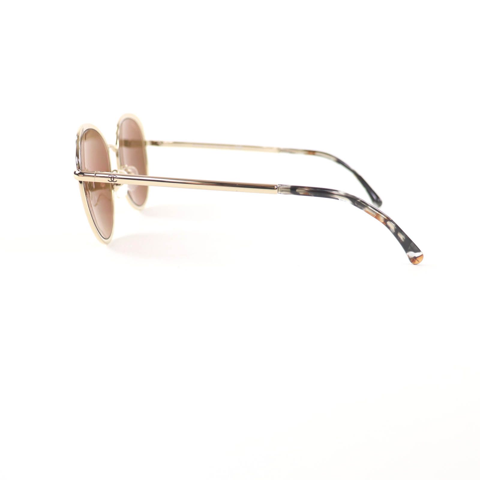 極美品☆CHANEL シャネル 4206 ココマーク ボストン ミラーレンズ