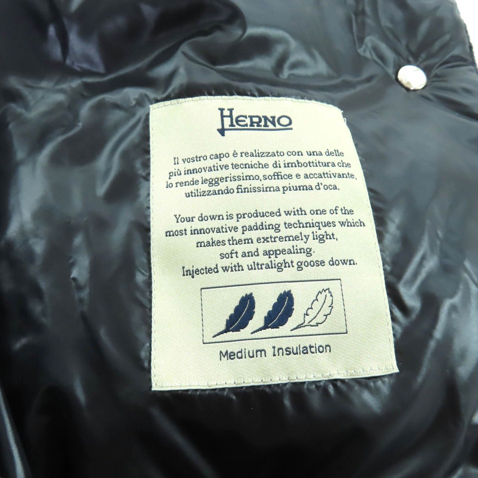 未使用品☆Herno ヘルノ 2025年製 PI0043DIC イコニコ AMINTA アミンタ 