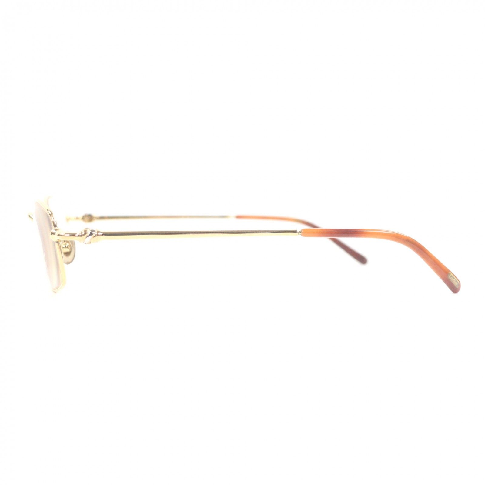 美品□Cartier カルティエ ヴィンテージ トリニティ スクエアフレーム