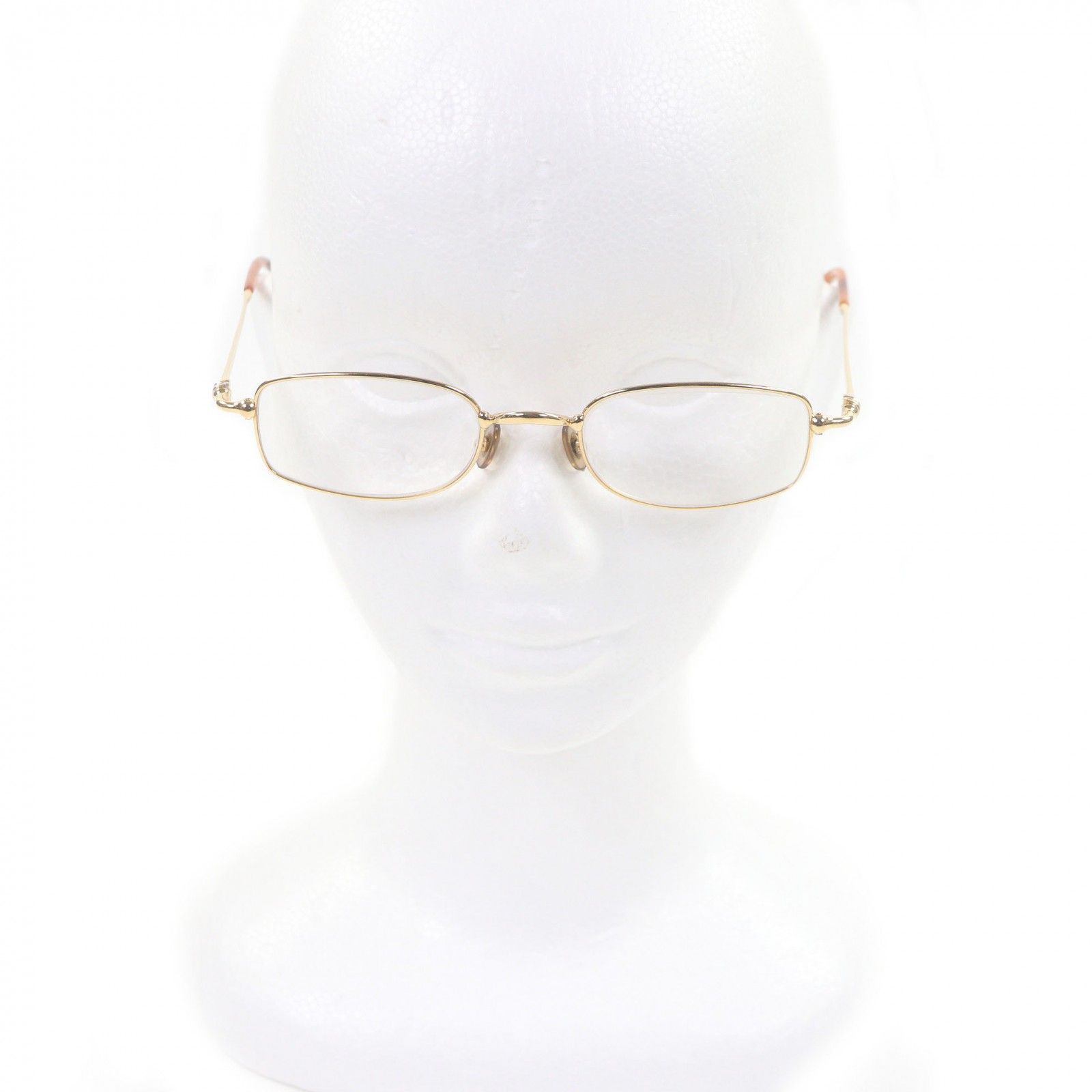 ビンテージ　カルティエ　 サングラス トリニティ frame france 眼鏡 美品□Cartier カルティエ ヴィンテージ トリニティ スクエアフレーム