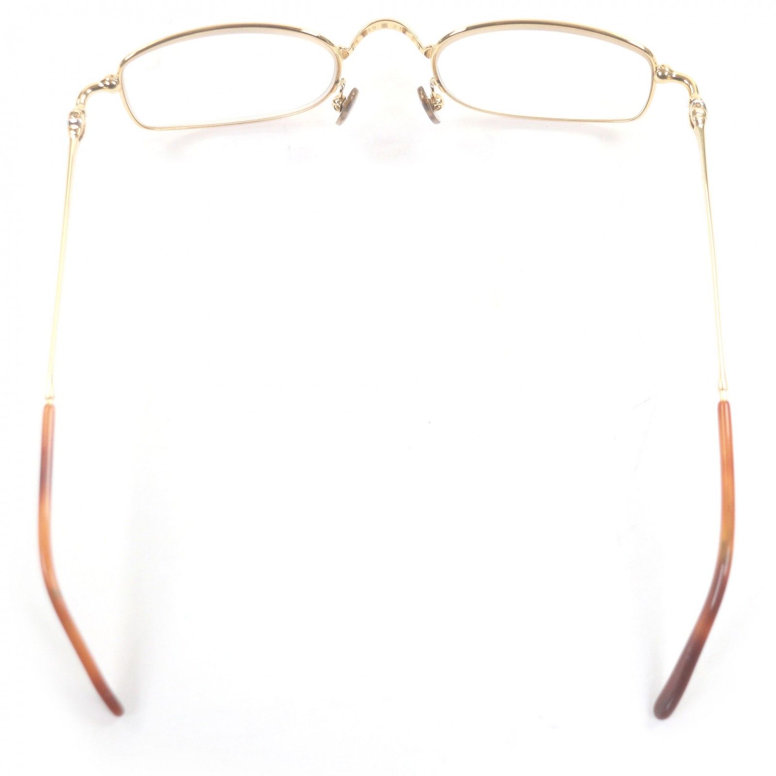 美品□Cartier カルティエ ヴィンテージ トリニティ スクエアフレーム