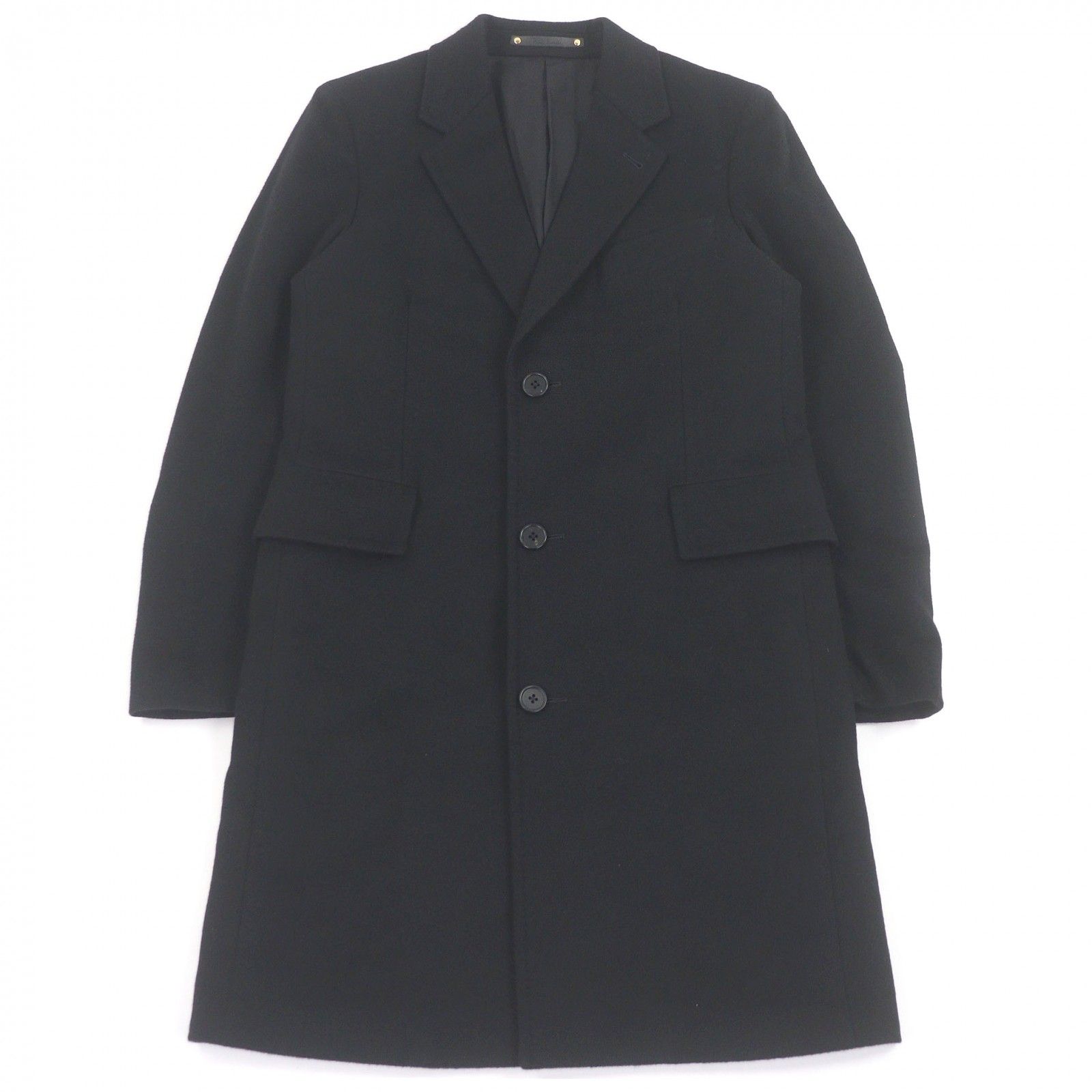 Paul Smith　ポールスミス チェスターコート カシミヤ100％ 極美品□Paul Smith ポールスミス カシミヤ100％ シングル チェスター