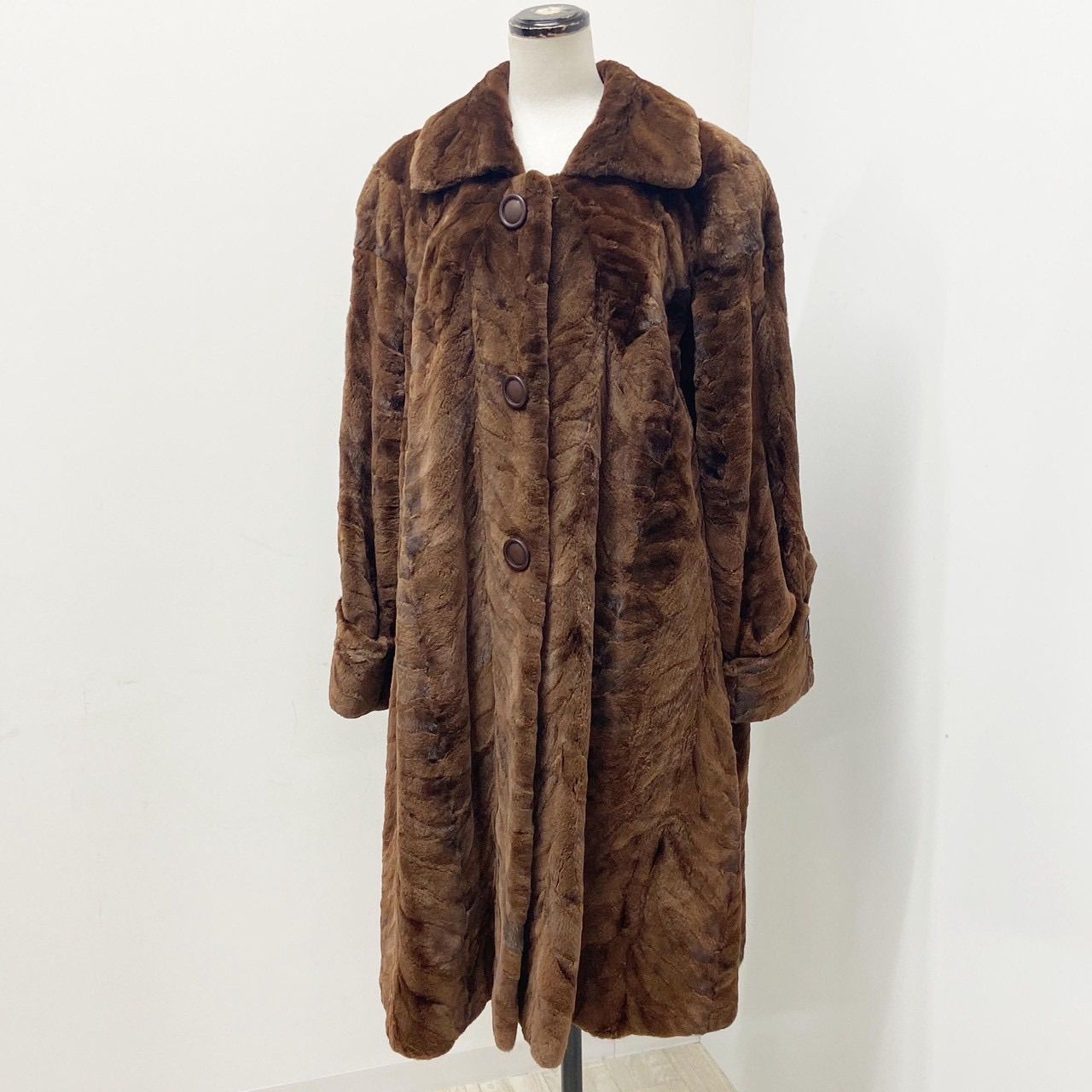 エンバEMBAシェアードミンク ロングコート #XXL diic3502 - メルカリ