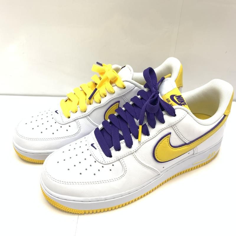 中古】NIKE×Kobe Bryant AIR FORCE 1 LOW RETRO QS Varsity Maize and 