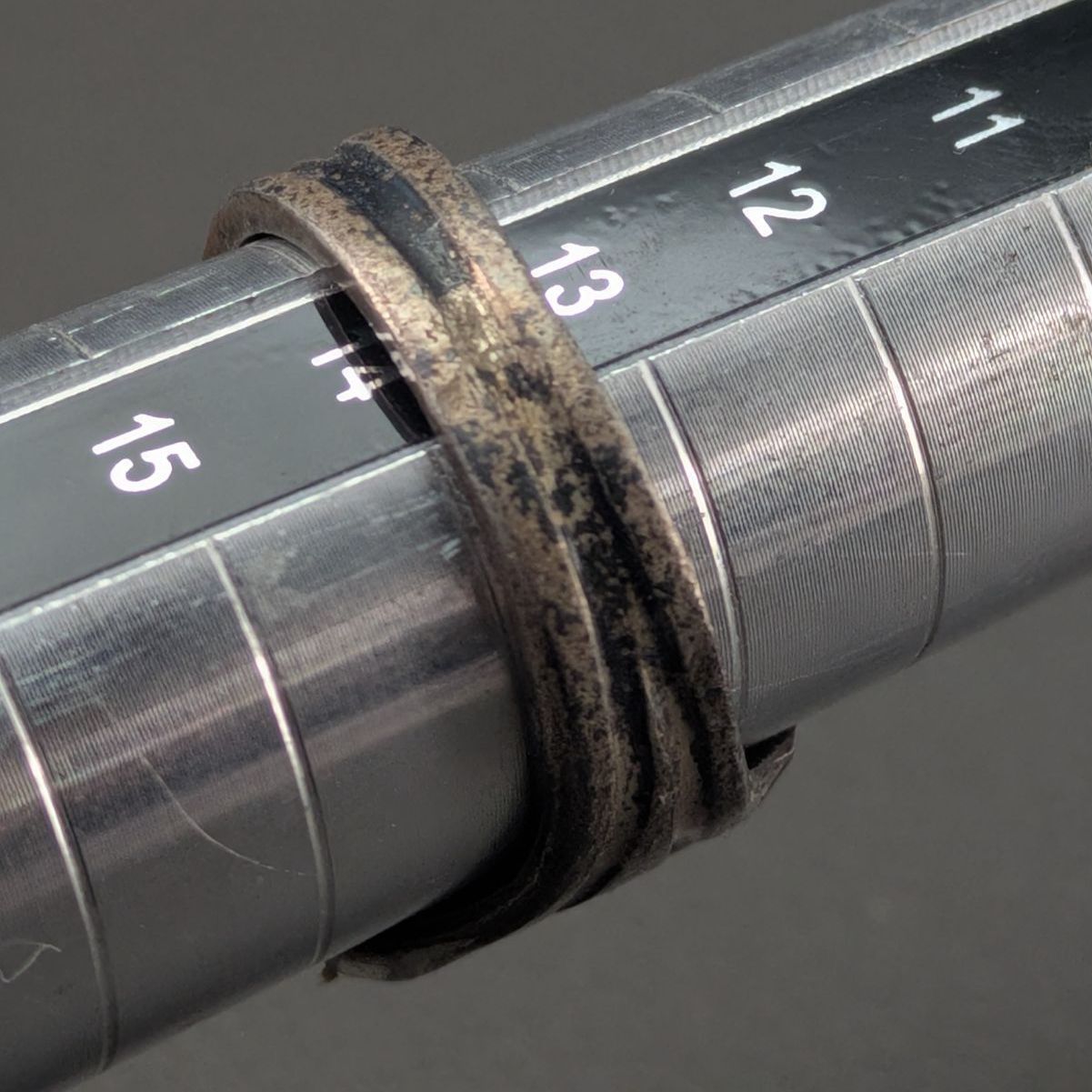 BSA 13.8号 8.8g スターリングシルバー ヴィンテージ ブラックエナメル 