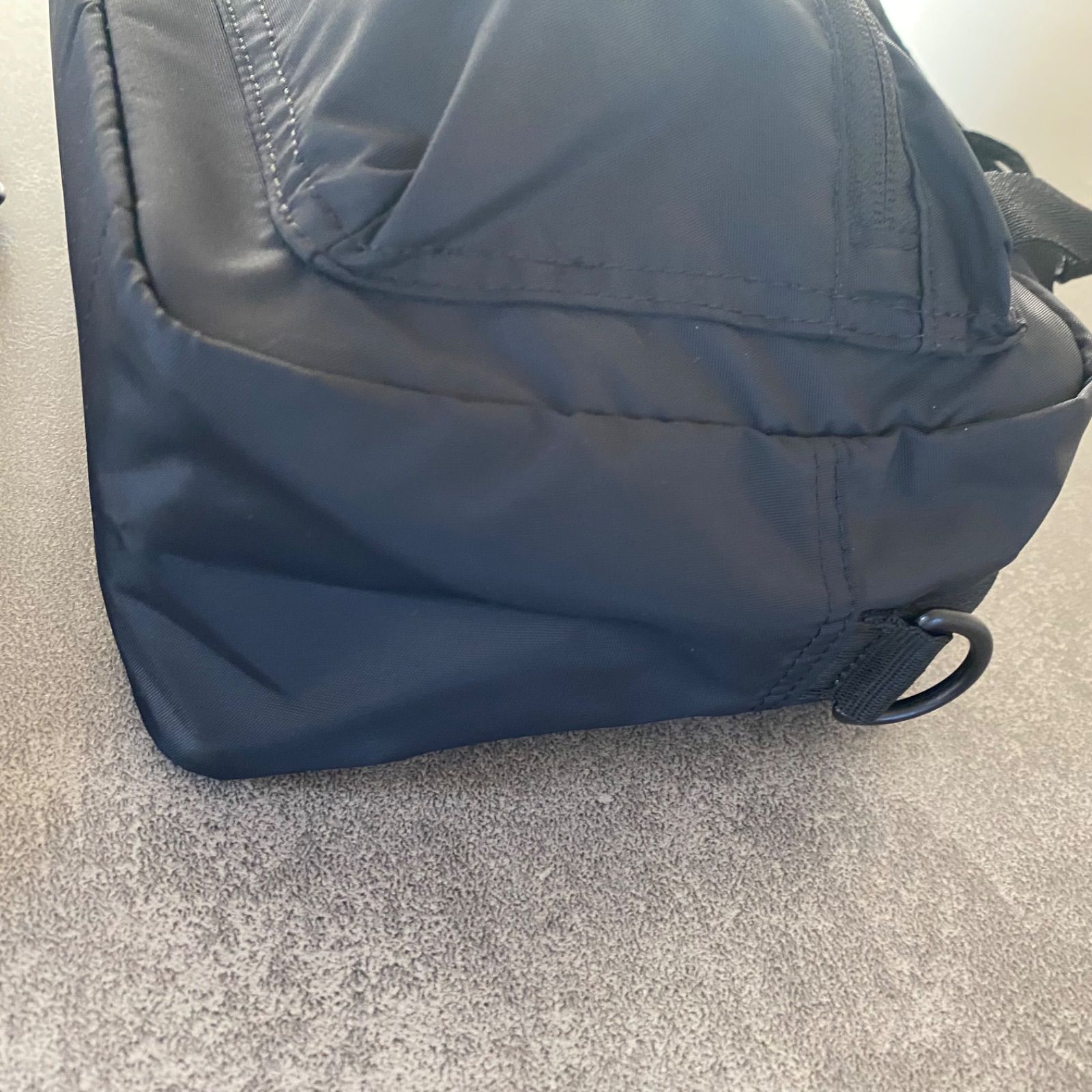 極美品】アニエスベー アンファン 2way キッズ ロゴ通園ショルダー