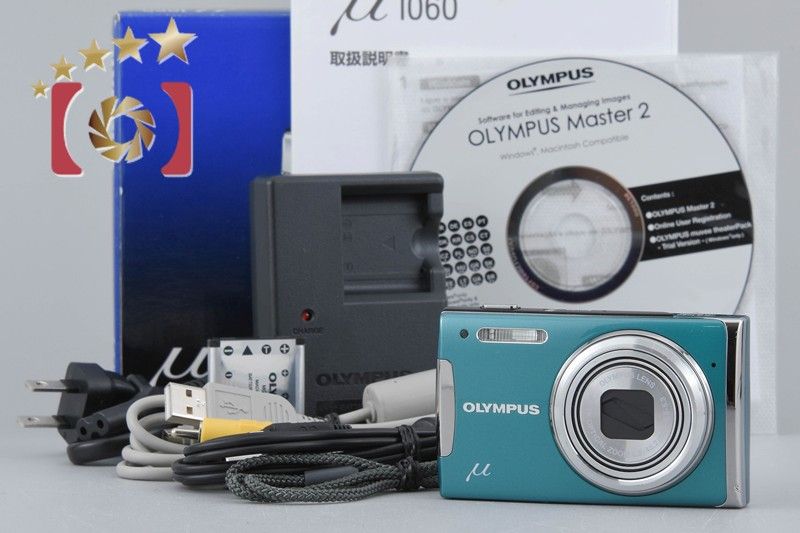 OLYMPUS オリンパス μ 1060 エメラルドグリーン コンパクトデジタル
