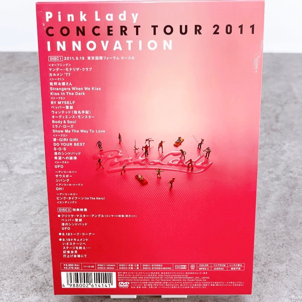 H-789 Pink Lady ピンクレディー Concert Tour 2011 INNOVATION DVD