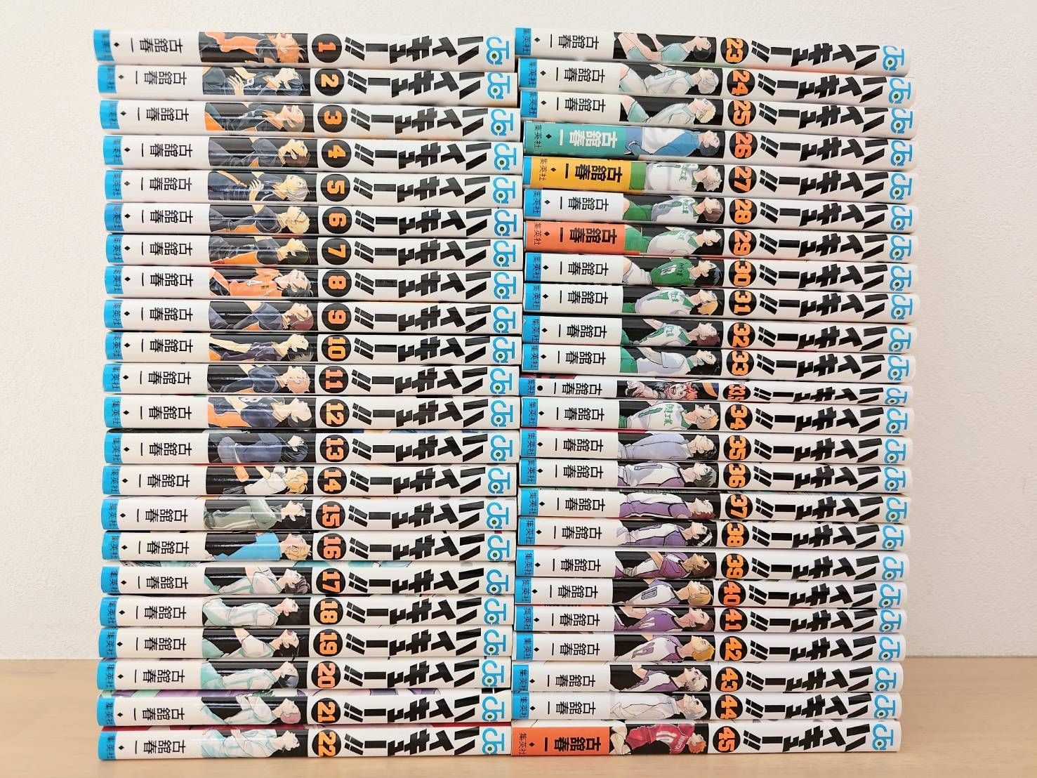 新品2冊】ハイキュー!! 1〜45巻 全巻セット 33.5巻付き - メルカリ