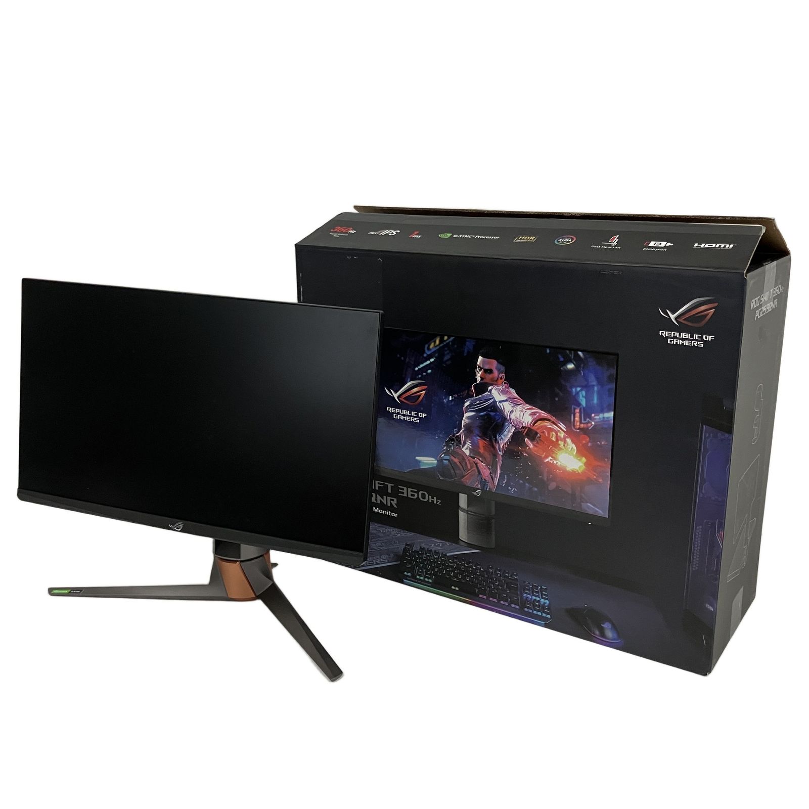 ASUS PG259QN 24.5型 ゲーミング モニター 液晶 ディスプレイ 中古