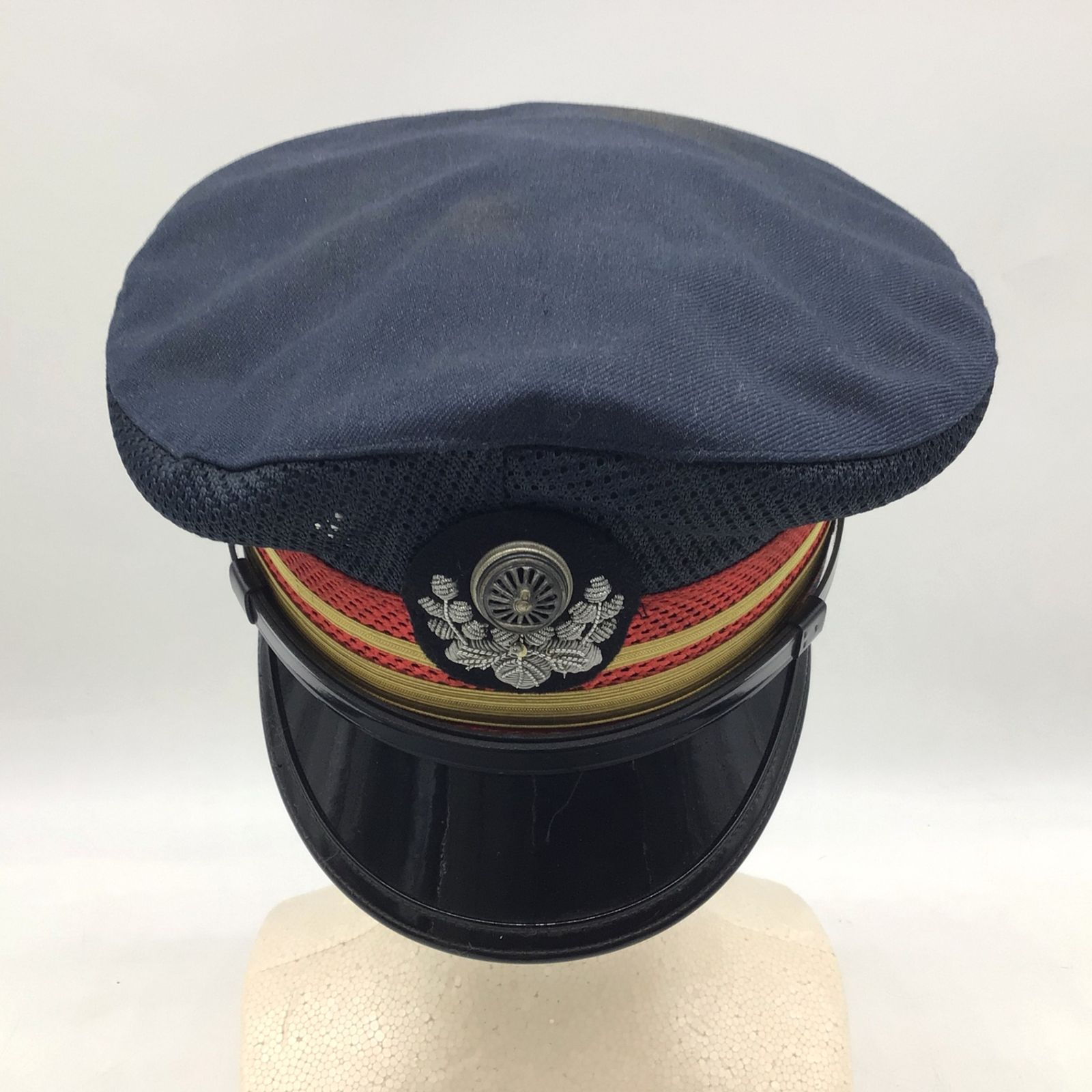 2007 【当時物】国鉄 帽子 2号形 日本国有鉄道 制帽 鉄道グッズ