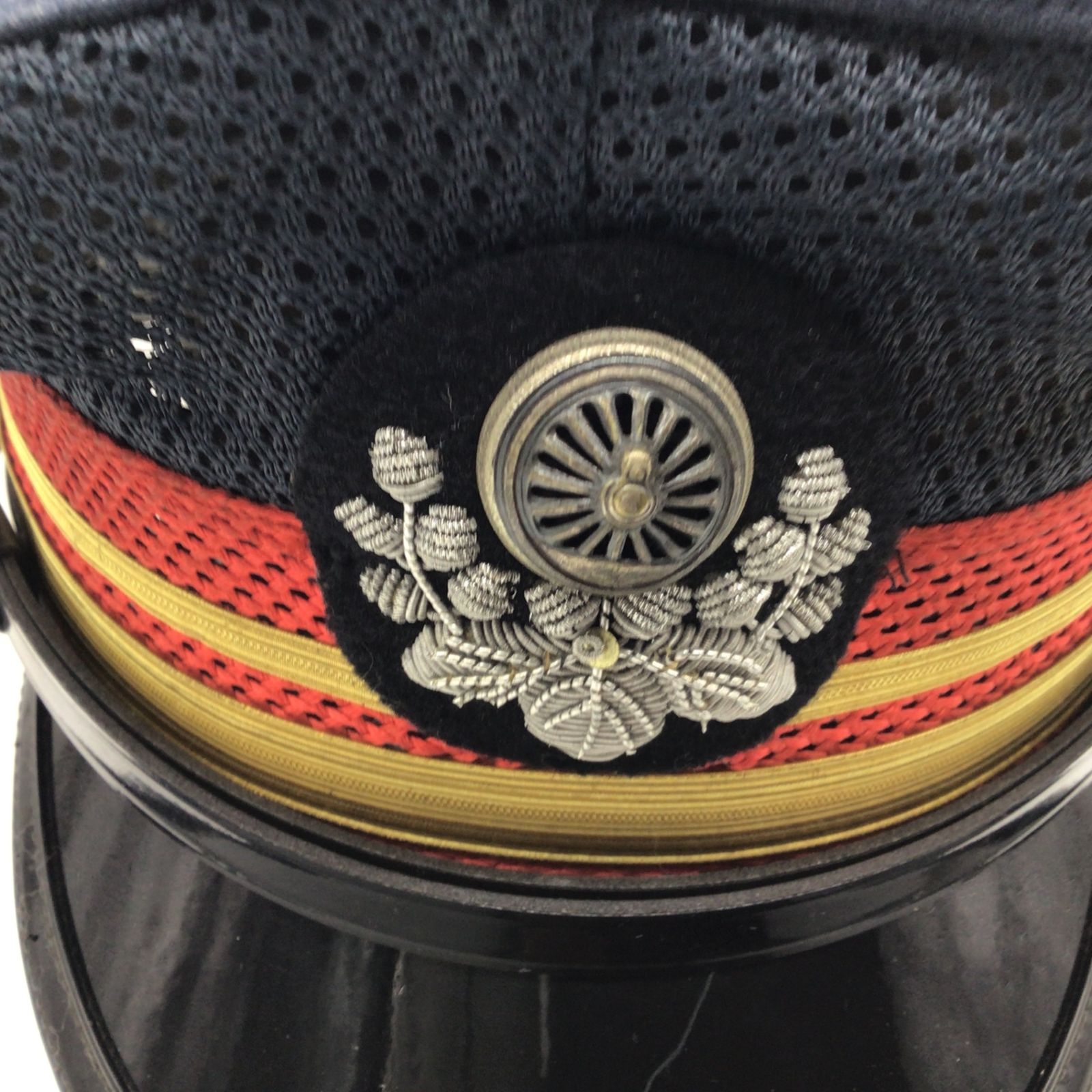 2007 【当時物】国鉄 帽子 2号形 日本国有鉄道 制帽 鉄道グッズ